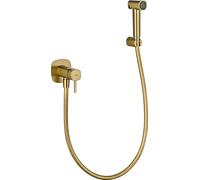 Ducha Higiénica para WC Empotrada con Grifo Monomando y Flexo | Bidet WC de Pared con Agua Fría y Caliente | Grifería Baño Moderna IMEX Toscana