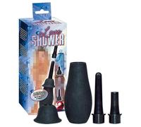 Ducha íntima vaginal enema para lavado anal peretta conjunto de enchufes para...