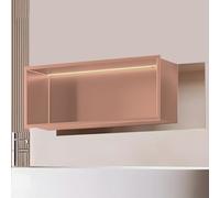 Ducha LED con estante impermeable - Moderna nizer e iluminación de baño, sin instalación de azulejos, ducha Slish Sto Solut para un fácil acceso y función