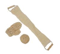Ducha Loofah Set, Deep Clean Body Scrubber Kit Cuidado de la Piel 3 Piezas para Baño