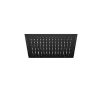 Ducha mural Steinberg Relax Rain, montaje empotrado en el techo, Easy-Clean, 450x450mm, 3906412S, Color: negro mate