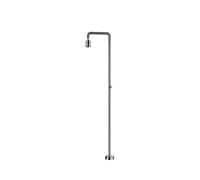 Ducha para exterior de 240 cm hecha de acero inoxidable con acabado satinado Pool de Imex - Gris / Acero inoxidable / Imex