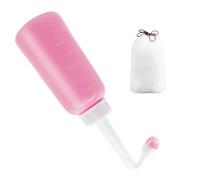 Ducha portátil de 350 ml, bidé móvil para el período de semana, ducha de glúteos, higiene íntima, bidé portátil para cuna, bidé portátil, para fin de semana y hospital, con bolsillos de almacenamiento
