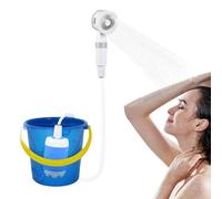 Ducha portátil para camping | Bomba de agua portátil para ducha de camping 5000 mAh | Accesorios de lavado impermeables pulverizador agua para exteriores lavado coche cuidado animales camping