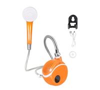 Ducha portátil para Camping, Kit de Ducha inalámbrica, Bomba de Viaje al Aire Libre, Unidad de Carga USB, de Manguera Compacto Ligero para Viajes, Coche, Lavado de Mascotas, Actividades al