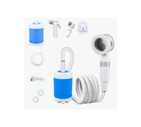 Ducha portátil para camping - PRUMYA - Bomba de agua USB - 2 velocidades - 4000 mAh - Portátil y ligera