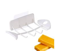 Ducha Seifenhalter An Der Wand - Selbsthaftend Badezimmerregal Bohren | Bohrfreie Seifenbox | Para Hausbesitzer Badezimmer Hotel Zuhause Wohnheime Cabina de ducha Küche Waschraum Garage Waschtischbere