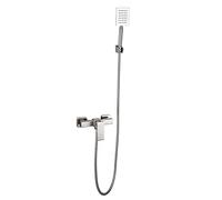 Ducha Simple, Cuerpo Principal de Acero Inoxidable 304, Juego de Ducha de baño con Grifo de baño con Grifo de Flor, Juego de Ducha de baño