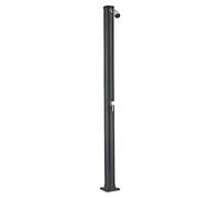 Ducha solar 20 L (Altura: 220 cm, Plástico, Negro, 20 l)