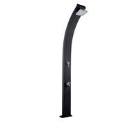 Ducha solar para piscina formidra spring de aluminio antracita de 30l