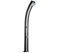 Ducha solar para piscina formidra spring de aluminio antracita de 30l