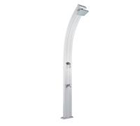 Ducha solar para piscina formidra spring de aluminio gris de 30l