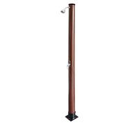 Ducha solar Wood (Altura: 200 cm, Marrón, 20 l)