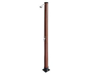 Ducha solar Wood (Altura: 200 cm, Marrón, 20 l)