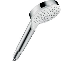Ducha teléfono hansgrohe Crometta 1jet EcoSmart, blanco/cromo, 26333400