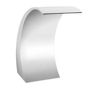 Ducha y Cascada de Agua para Piscina - Fuente de Acero Inoxidable para Estanques de Jardín y Patio