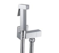 Duchas Higienicas Para Wc Grifo Para El Wc Con Ducha De Mano Grifo Sustituto De Bidet Todo Cobre cromo