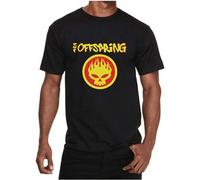 ducie The Offspring Shirt Americanblack The Offspring - Camiseta para hombre, Negro, 3XL