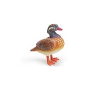 (Duck 2)Juguete modelo animal pájaro estático con material plástico para decoración de habitación de regalo para niños