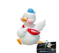 Duck - Ambientador de coche | Difusor de de salida de aire automática de pato de dibujos animados, ajustable, exquisita fragancia de coche, decoración de perfume para amantes, amigos