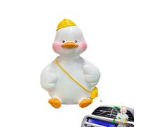 Duck - Ambientador para coche, difusor de de pato de dibujos animados para automóvil, decoración de perfume de fragancia de coche, exquisito clip de ventilación para familias y amantes