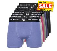 Duck And Cover Anvilli Hombre Cómodo 7pk Bóxers Multicolor Variados