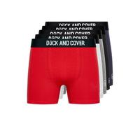 Duck and Cover Boxers Mulbers para Hombre Packs de 5 (BG1356)