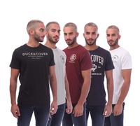 Duck and Cover Camiseta Klapstar para Hombre Pack de 5 (GT368)