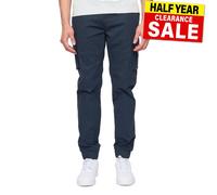 Duck And Cover Chemmer Hombre Cargo Trotar Correr Bolsillos Diseñador Pantalones