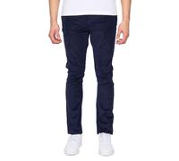 Duck And Cover Cordsome Comodidad Flexible Pantalones Casual Hombre Azul Marino