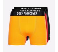 Duck And Cover Fiery Diseño de Lujo Comodidad Bóxers 3pk Hombre