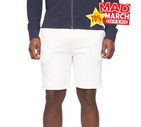 Duck And Cover Hannings Hombre Correr Shorts Diario Informal Activewear De White