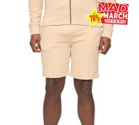 Duck And Cover Hannings Hombre Correr Shorts Diario Informal Activewear Piedra