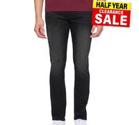 Duck And Cover Overburg Hombre Cónico Vaquero Estilo Informal Pantalones Negros