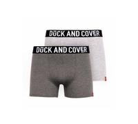Duck and Cover - Pantalones Cortos Cuadrados Darton Jaspeado para Hombre - Pack