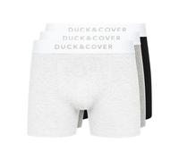 Duck And Cover Sagnet Calzoncillo Bóxer Algodón Boxers 3pk Gris