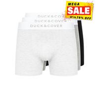 Duck And Cover Sagnet Calzoncillo Bóxer Algodón Boxers 3pk Gris