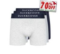 Duck And Cover Sagnet Hombre Cómodo Calzoncillo Bóxer Boxers Multipack 3pk