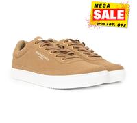 Duck And Cover Simbine Zapatillas De Suede Para Hombre Casual Moda Beige