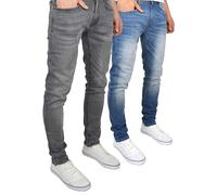 Duck and Cover Vaqueros Tranfold para Hombre Pack de 2 (BG649) UTBG649_1
