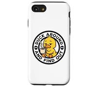 Duck Around and Find out I Love Duck Lover Pato de Goma Divertido Carcasa para iPhone SE (2020) / 7/8