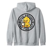 Duck Around and Find out I Love Duck Lover Pato de Goma Divertido Sudadera con Capucha