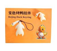 Duck Bag Charm - Kawaii Animal Pendants, 12 Piezas Duck Accessories with Hanging Design, Personal Style Ornament Kit, Decoration Collection, Clip On Charm Pack for Decorating School Bags Phones Wallet