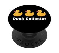 Duck Collector - Funny Off-Road Truck Men's Humor PopSockets PopGrip Adhesivo