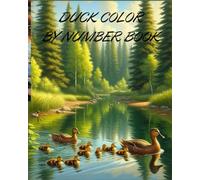 DUCK COLOR BY NUMBER BOOK