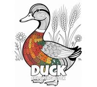Duck Coloring Book: Charming Ducks & Pond Life Scenes - Fun, Wholesome Designs for Kids, Adults, and Nature Lovers