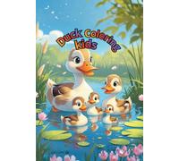 Duck Coloring Kids | Coloring book for kids: Easy coloring book for children