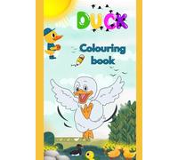 Duck colouring book