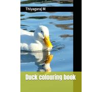 Duck colouring book
