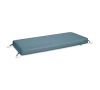 Duck Covers CBSBN54183 - Cojín de Banco para Exteriores, Resistente al Agua, 54 x 18 x 3 Pulgadas, Sombra Azul, 54 Pulgadas de Ancho x 18 Pulgadas de Profundidad x 3 Pulgadas de Alto